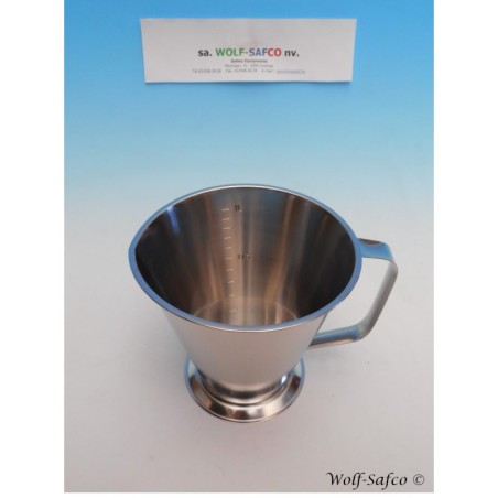 MEASURING JUG ON FOOT 1 LITER