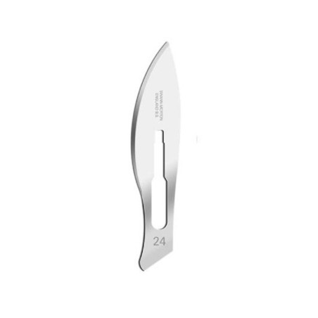 NON STERILE SURGICAL BLADES NR 24 (20X5)