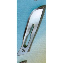 STERILE SKALPELLKLINGEN NR 21 (100X1)