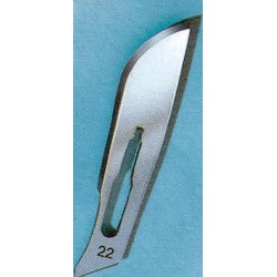 STERILE SKALPELLKLINGEN NR 22 (100X1)