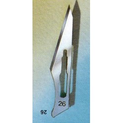 STERILE SURGICAL BLADES NR 26 (100X1)