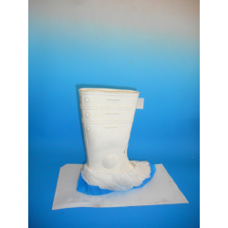 COUVRE CHAUSSURE PVC BL 100 PIECES