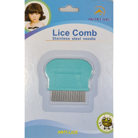 PEIGNE A POUX  DENT METAL COURTE