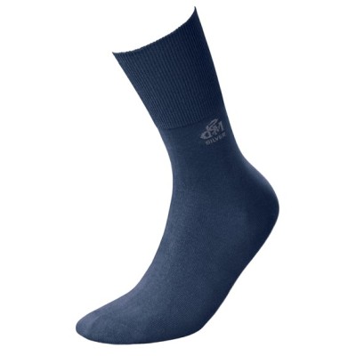Medische sokken voor diabetici Cotton Silver+ donkerblauw 43-46