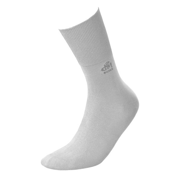Medical socks for diabetics Cotton Silver+ Light grey 35-38