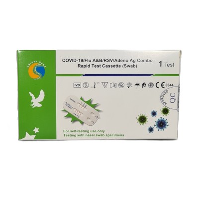Rapid Ag test Covid19/Flu A&B/RSV/Adeno