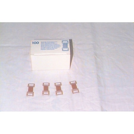 ELASTIC AGRAFFES BROWN BOX OF 100 P