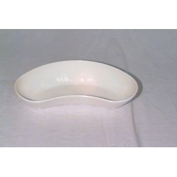 NIERENSCHALE KUNSTOFF 24 CM WEISS