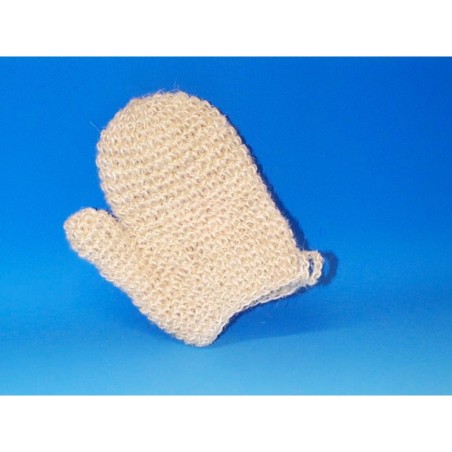 WHITE MIXED HAIR GLOVE NR. 13