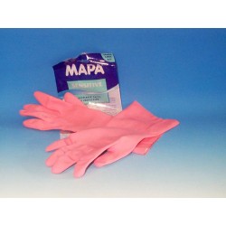 MAPA HAUSHALTGUMMIHANDSCHUH ROSA 9-9.5