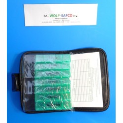 PILL-BOX  tgyh -026 transparent green flemmish with label