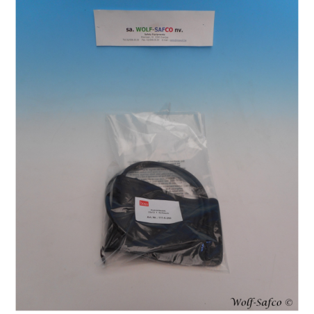 GUMMIBEUTEL 1 SCHLAUCH 12X23 SCHWARZ