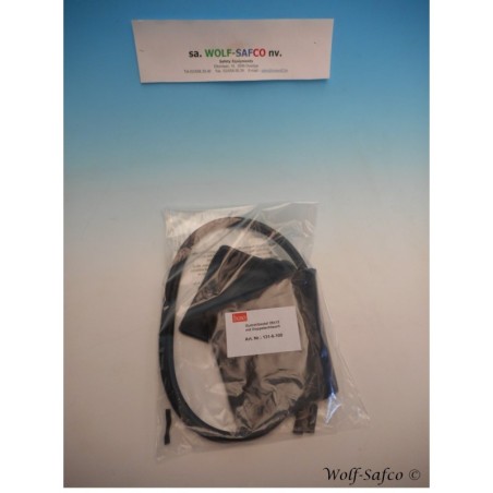 LUNG DOUBLE PIPES 12X28 BLACK