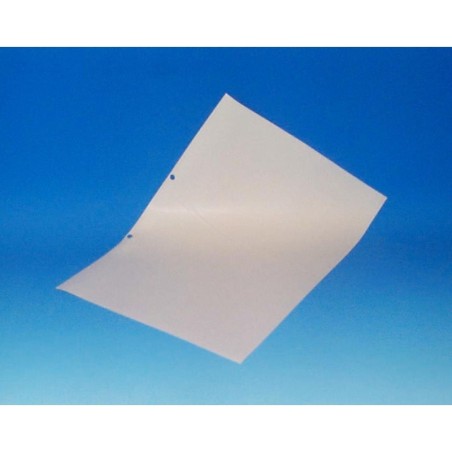 GUMMIERTE BETTSTOFF WEISS 0/5 90 CM PRO METER    ROLLE 25 M