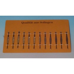 COMEDONENQUETSCHER  8 CM KARTE 12 ST.