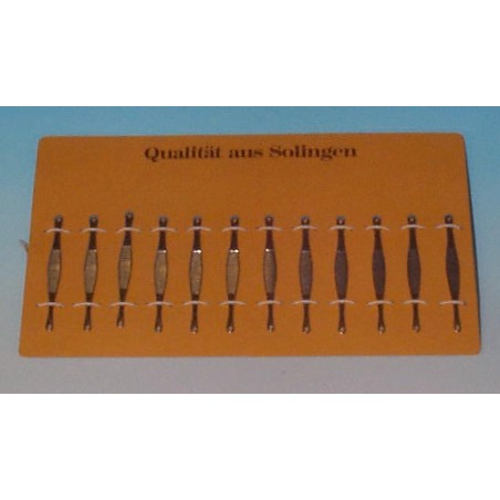 COMEDONENQUETSCHER  8 CM KARTE 12 ST.