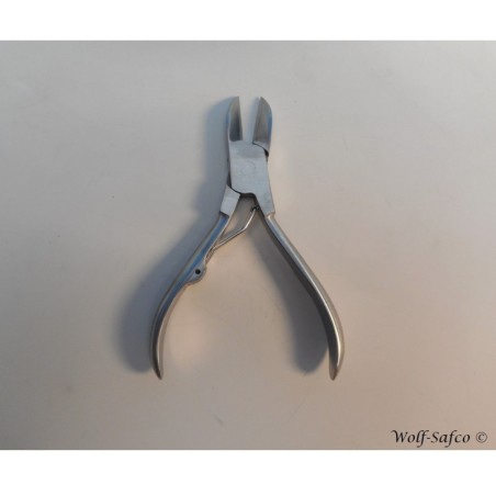 NAIL CLIPPERS CURVED OBLIQUE JAW INOX 1RST QUALITY