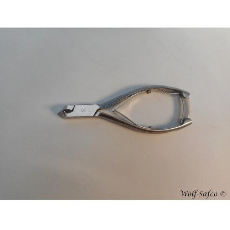 Nagleltang Pedicure Inox dubbele bek