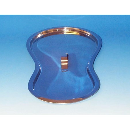COVER FOR BEDPAN STAINLESS STEEL AMERICAN MODEL